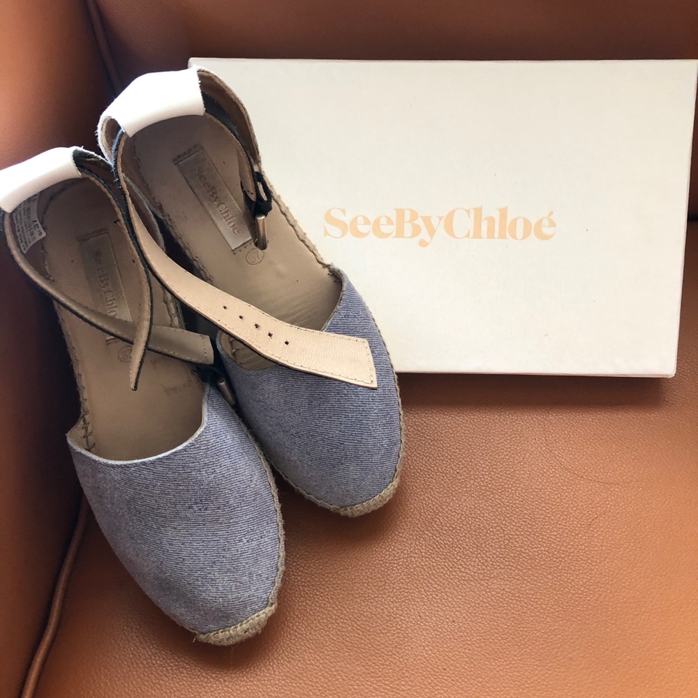see by Chloe platform espadrilles